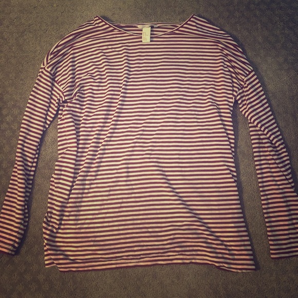 Long sleeve striped t shirt - Picture 1 of 2